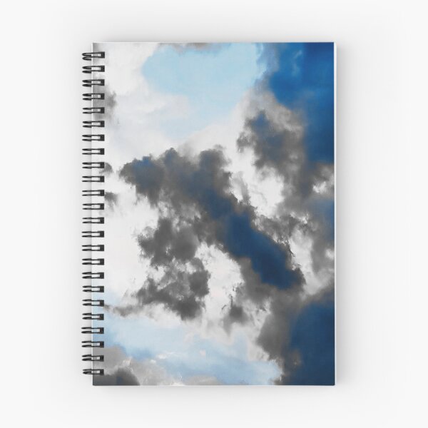 Item preview, Black Clouds Against a Blue Sky designed and sold by SquishStitches.