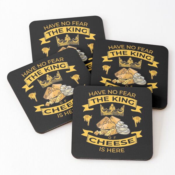 Item preview, Have No Fear The King Of Cheese Is Here Funny Cheese Art designed and sold by RJ-Art.