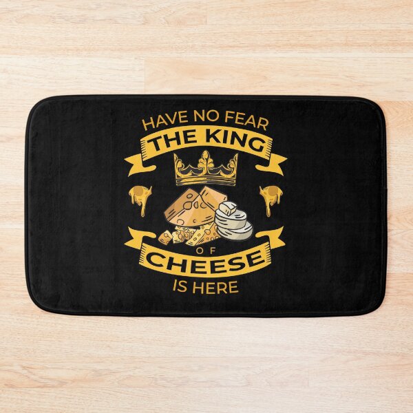 Item preview, Have No Fear The King Of Cheese Is Here Funny Cheese Art designed and sold by RJ-Art.