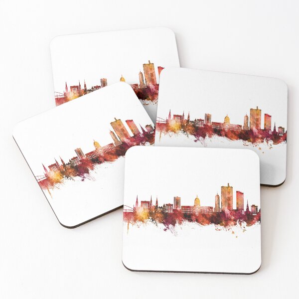 Artikelvorschau, Fort Wayne Indiana Skyline entworfen und verkauft von ArtPrints.
