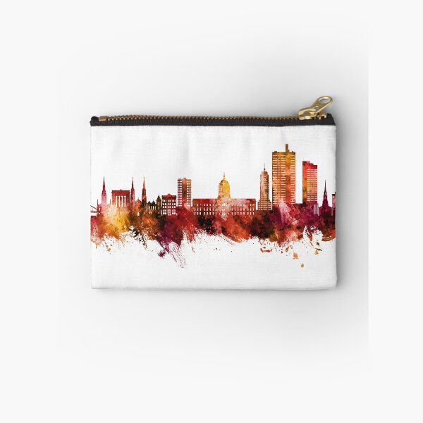 Item preview, Fort Wayne Indiana Skyline designed and sold by ArtPrints.