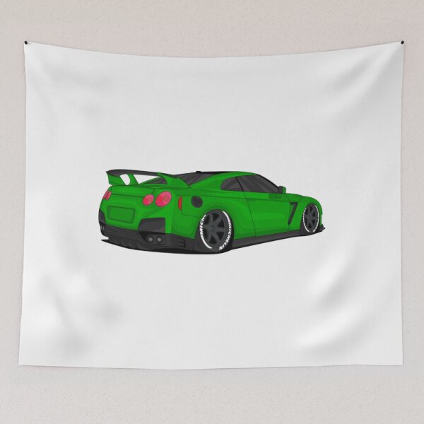 Artikelvorschau, Nissan Gtr R35 GTR GRÜN entworfen und verkauft von KaAnsDesign.