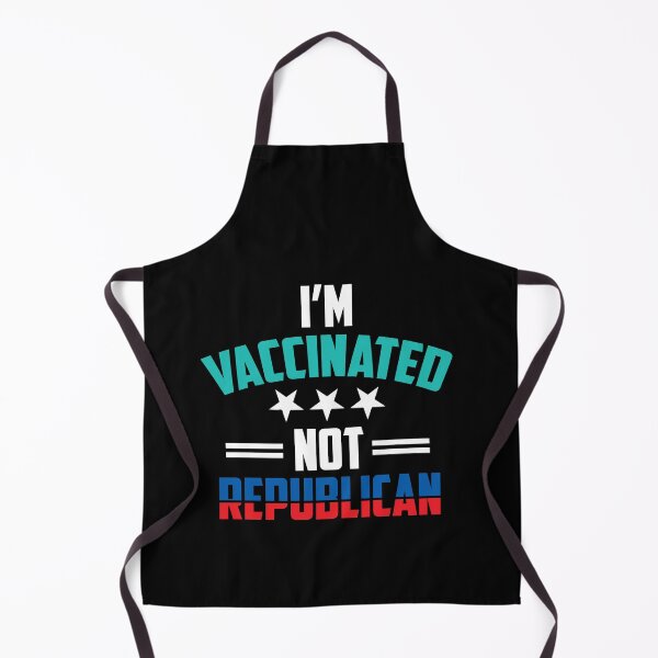 Item preview, I'm Vaccinated Not Republican Pro Vaccination designed and sold by Dressed For  Duty.