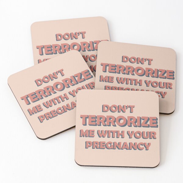 Item preview, Don't Terrorize Me With Your Pregnancy - 90 Day Fiance Quote - Andrei  designed and sold by AmberCamera.