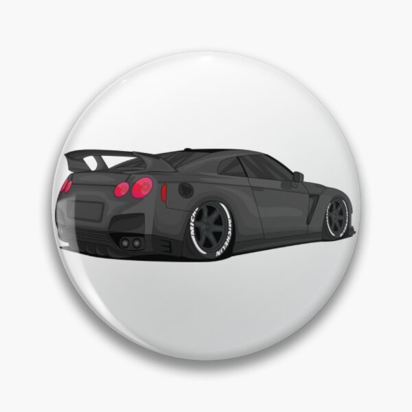 Artikelvorschau, Nissan Gtr R35 GTR DUNKELGRAU entworfen und verkauft von KaAnsDesign.
