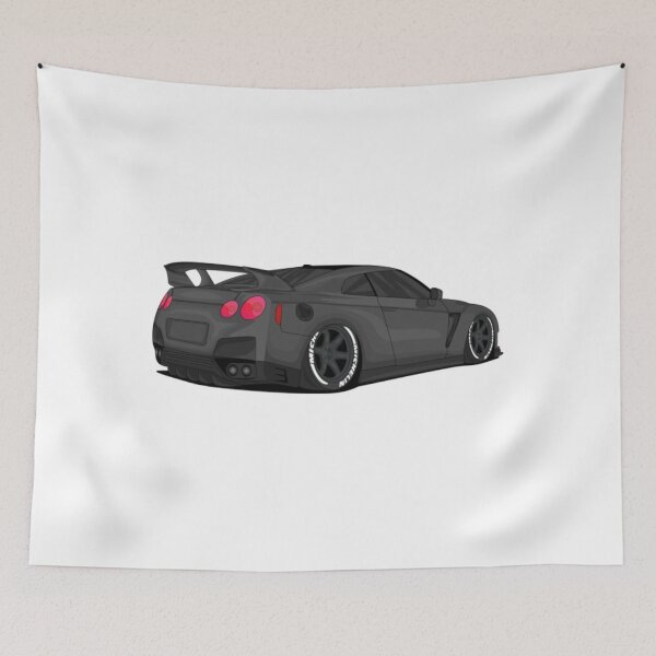 Artikelvorschau, Nissan Gtr R35 GTR DUNKELGRAU entworfen und verkauft von KaAnsDesign.