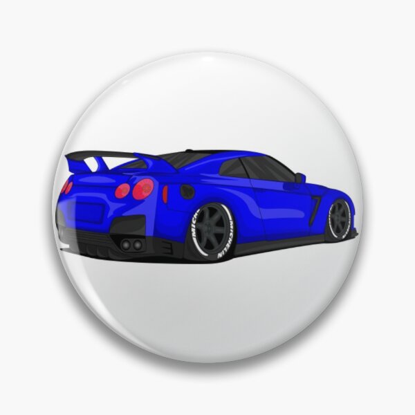 Artikelvorschau, Nissan Gtr R35 GTR BLAU entworfen und verkauft von KaAnsDesign.