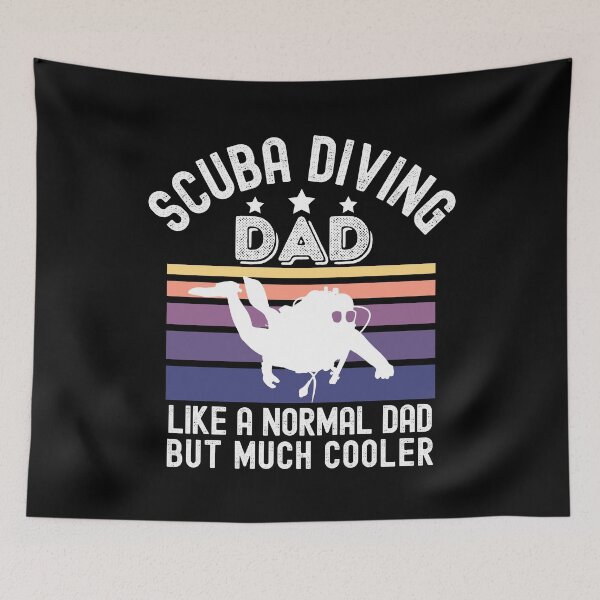 Item preview, Cool Scuba Diving Dad designed and sold by StudioAquaLumos.