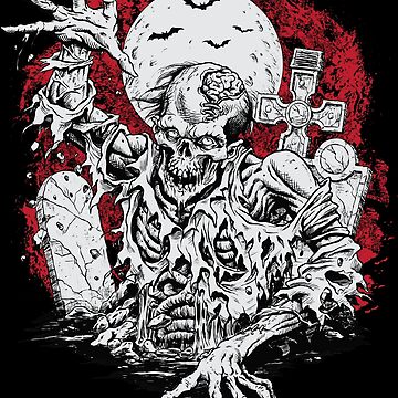 Artwork thumbnail, horror scary design by ChakRootUser