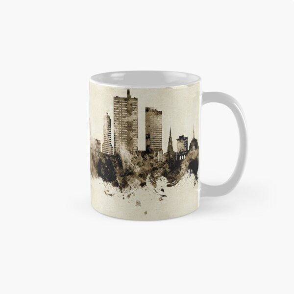 Artikelvorschau, Fort Wayne Indiana Skyline entworfen und verkauft von ArtPrints.