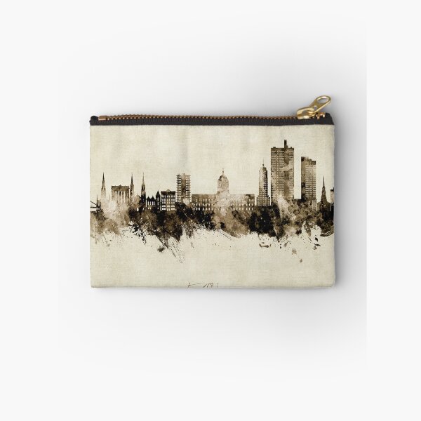 Item preview, Fort Wayne Indiana Skyline designed and sold by ArtPrints.