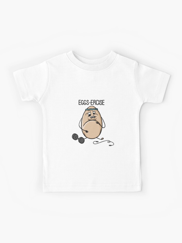 Camiseta para niños «Huevos-ercise Funny Egg Pun, dibujos animados de chistes malos doodle Ilustración digital» de AlmightyClaire | Redbubble Camiseta para niños «Huevos-ercise Funny Egg Pun, dibujos animados de chistes malos doodle Ilustración digital» de AlmightyClaire | Redbubble