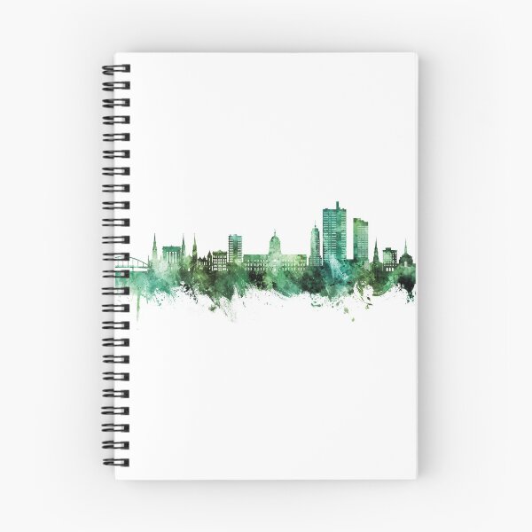 Item preview, Fort Wayne Indiana Skyline designed and sold by ArtPrints.
