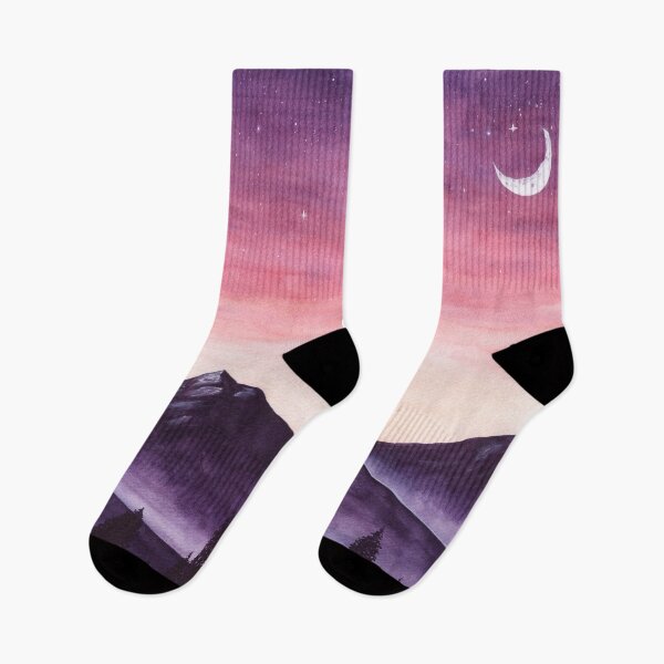 Item preview, pink purple sky summery night designed and sold by J sora.