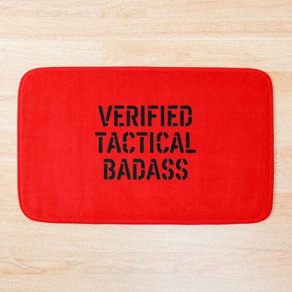 Item preview, Verified Tactical Badass - Airsoft Morale designed and sold by AirsoftBD.