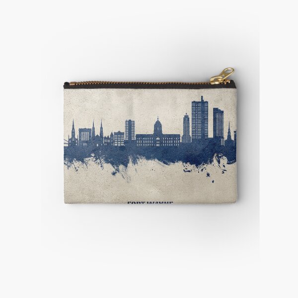 Item preview, Fort Wayne Indiana Skyline designed and sold by ArtPrints.