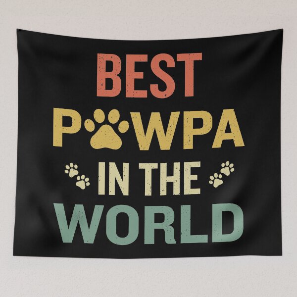 Item preview, Best Pawpa In The World - New Dog Dad gift designed and sold by trendistic.