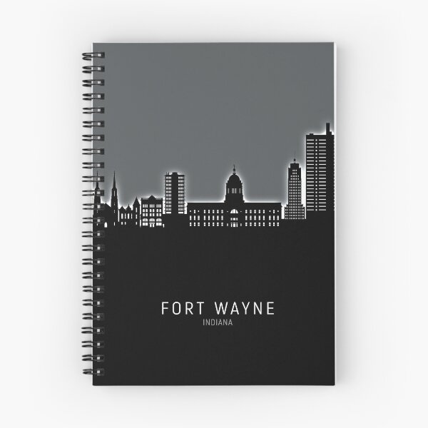 Artikelvorschau, Fort Wayne Indiana Skyline entworfen und verkauft von ArtPrints.