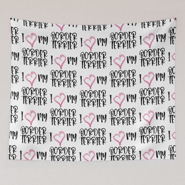 Item preview, I Heart My Border Terrier! Especially for Border Terrier Dog Lovers! designed and sold by rs-designs.