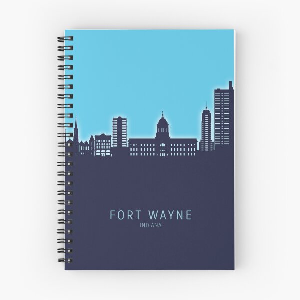 Artikelvorschau, Fort Wayne Indiana Skyline entworfen und verkauft von ArtPrints.