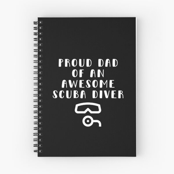 Item preview, Proud Dad Of An Awesome Scuba Diver designed and sold by StudioAquaLumos.