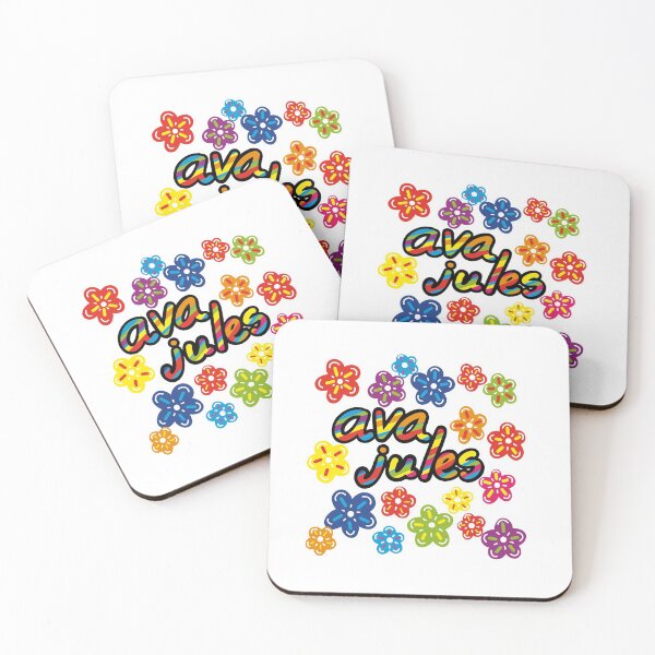 Item preview, Rainbow Froral Ava Jules designed and sold by DESIGNBRAND.