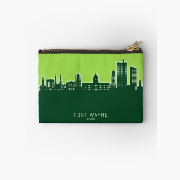 Item preview, Fort Wayne Indiana Skyline designed and sold by ArtPrints.