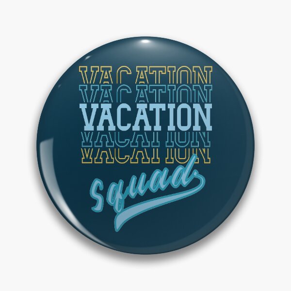 Item preview, Vacation Squad (v1) - funny summer quotes designed and sold by DebbisPalette.