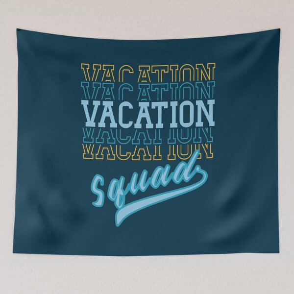Item preview, Vacation Squad (v1) - funny summer quotes designed and sold by DebbisPalette.