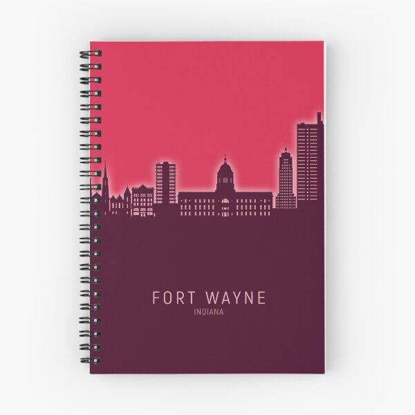 Artikelvorschau, Fort Wayne Indiana Skyline entworfen und verkauft von ArtPrints.