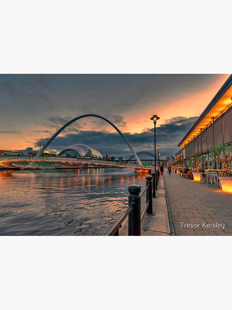 "Newcastle Quayside" Canvas Print for Sale by Dortmund Redbubble