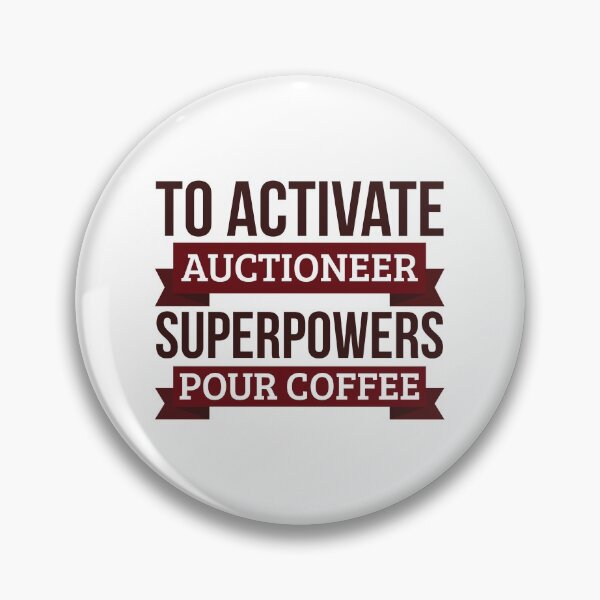 Item preview, Auctioneer gift, To Activate Auctioneer Superpowers Pour Coffee, Gift For Auctioneer Funny Coworker Boss Mug Gift designed and sold by Orange Pieces.