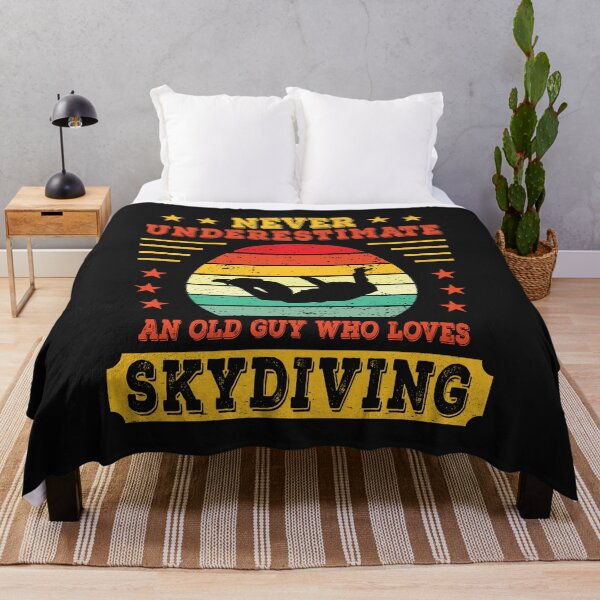 Item preview, Never Underestimate An Old Guy Who Loves Skydiving Paratrooper Skydiver Gift designed and sold by grinta2021.