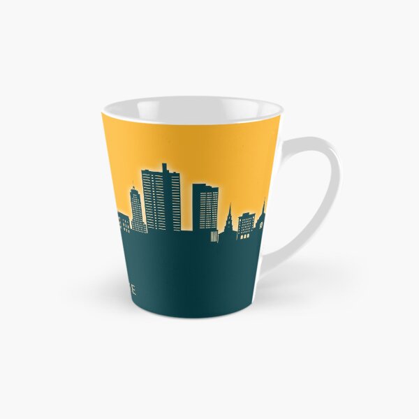 Item preview, Fort Wayne Indiana Skyline designed and sold by ArtPrints.