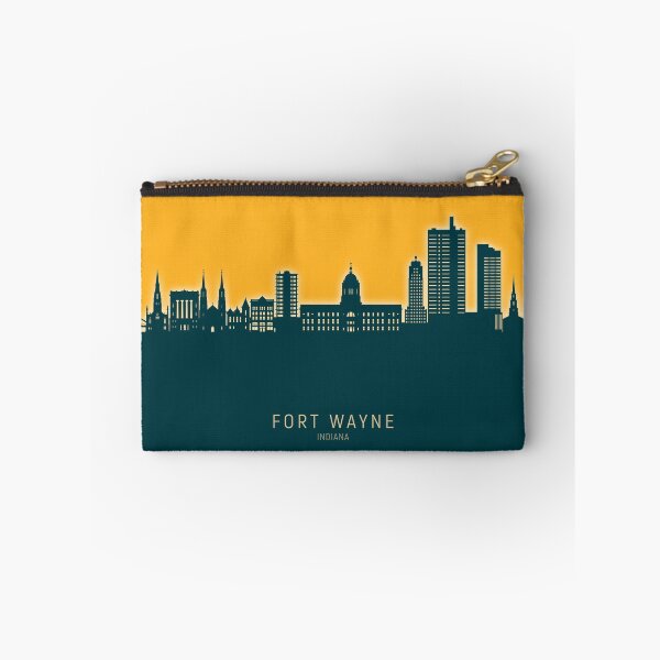 Item preview, Fort Wayne Indiana Skyline designed and sold by ArtPrints.