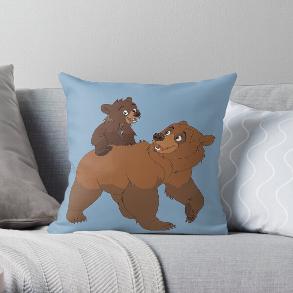 Brother bear Throw Pillow