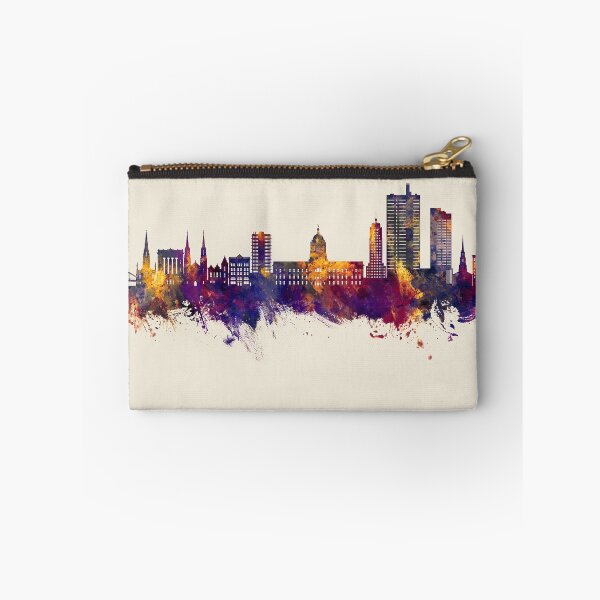 Item preview, Fort Wayne Indiana Skyline designed and sold by ArtPrints.