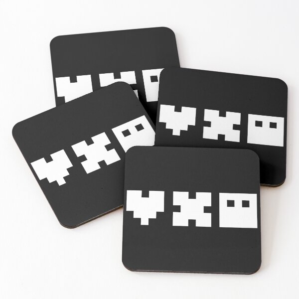 Item preview, Love Death and Robots Title Pixel Emojis designed and sold by PosterpartyCo.