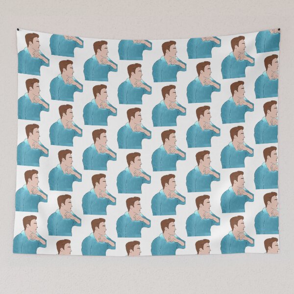 Item preview, Cute boy designed and sold by OneDrawingGirl.