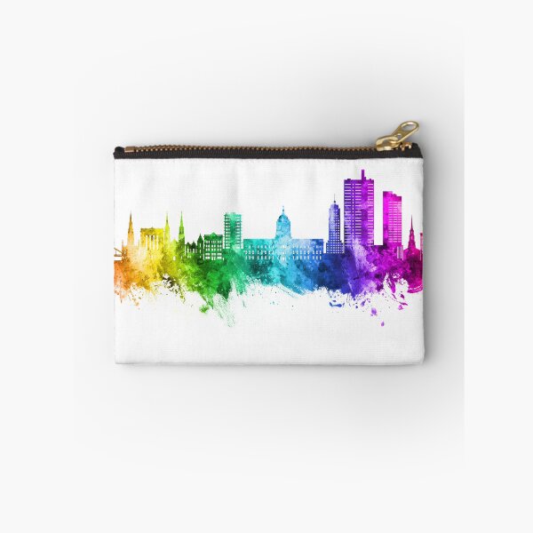 Item preview, Fort Wayne Indiana Skyline designed and sold by ArtPrints.