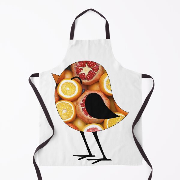 Item preview, Oranges and Pomegranate Bird designed and sold by BuzzySpaceBee.