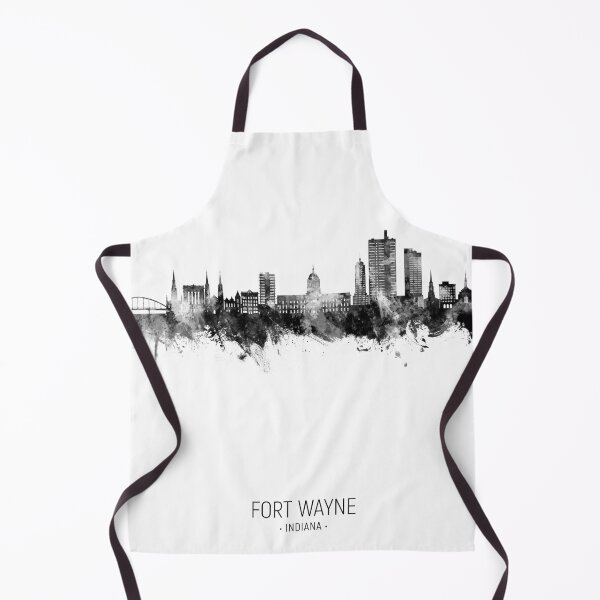 Item preview, Fort Wayne Indiana Skyline designed and sold by ArtPrints.