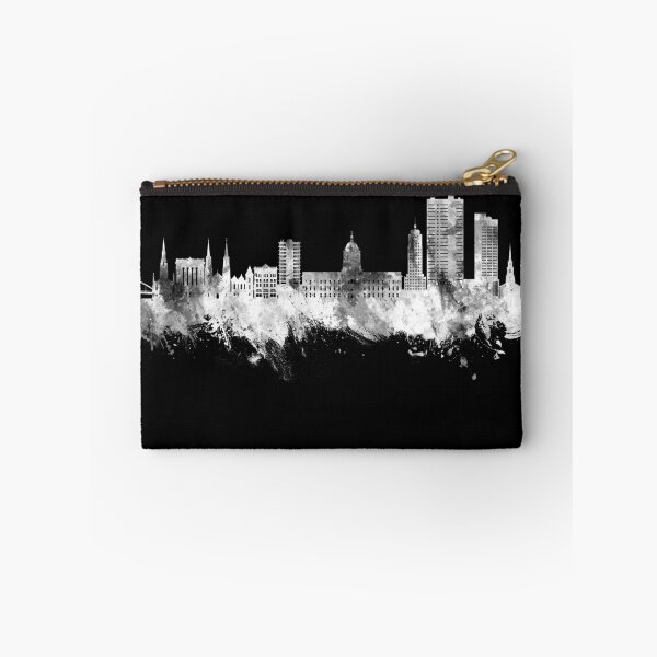 Item preview, Fort Wayne Indiana Skyline designed and sold by ArtPrints.