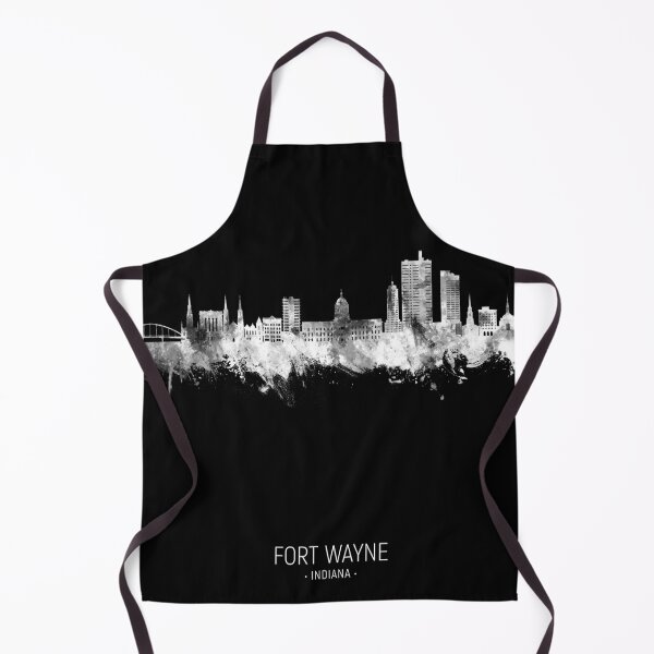 Item preview, Fort Wayne Indiana Skyline designed and sold by ArtPrints.