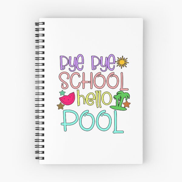 Item preview, Bye Bye School Hello Pool- Happy Last Day of School designed and sold by younghopes.