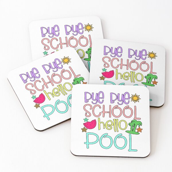 Item preview, Bye Bye School Hello Pool- Happy Last Day of School designed and sold by younghopes.