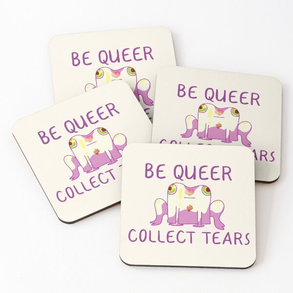 Item preview, Be Queer Collect Tears, Zombie Frog designed and sold by ForTheFrogWar.