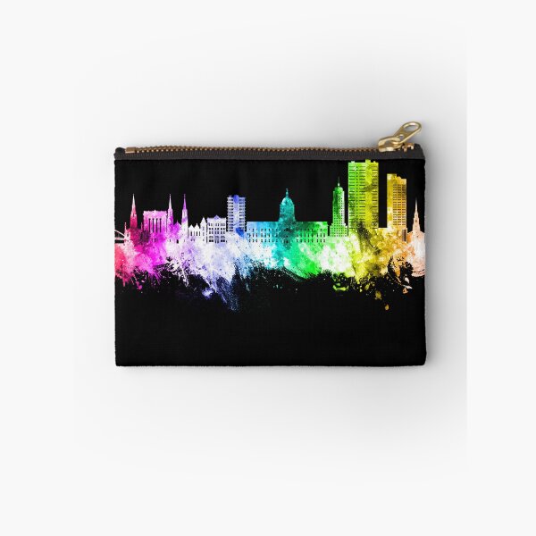 Item preview, Fort Wayne Indiana Skyline designed and sold by ArtPrints.