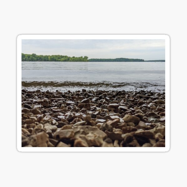 Item preview, Rocky Lake Beach Photographic Image designed and sold by AustaArt.