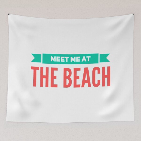 Item preview, Meet Me At The Beach designed and sold by suver.